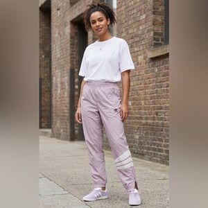 Adidas Originals Soft Vision Lilac Large Logo Track Pants DU9603 Women’s L